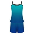 thumbnail image 5 of Levmjia Comfy Sets For Women Clothing Sleeveless Tank Tops Shorts Pajama Set Summer Casual Loungewear Soft Breathable Two Piece Outfit Comfortable Sleepwear Multi Color Options, 5 of 5