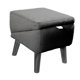 thumbnail image 3 of Taburete de escalera para mascotas, multiusos, portátil, ahorra espacio, esencial para cachorros, camas, gatitos, coches, sofás, pequeños y ancianos. Negro Gris, 3 of 9
