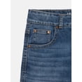 thumbnail image 2 of Wonder Nation Girls Denim Midi Skirt, Sizes 4-18, 2 of 5