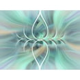 thumbnail image 2 of Jenny Rainbow Fine Art 24x19 White Modern Wood Framed Museum Art Print Titled - Mystery of Colors Sigh of Bliss, 2 of 4