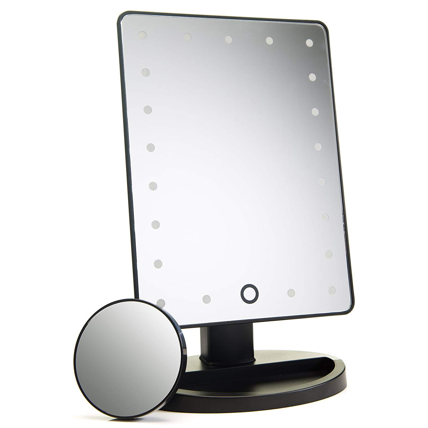 touch screen mirror with lights