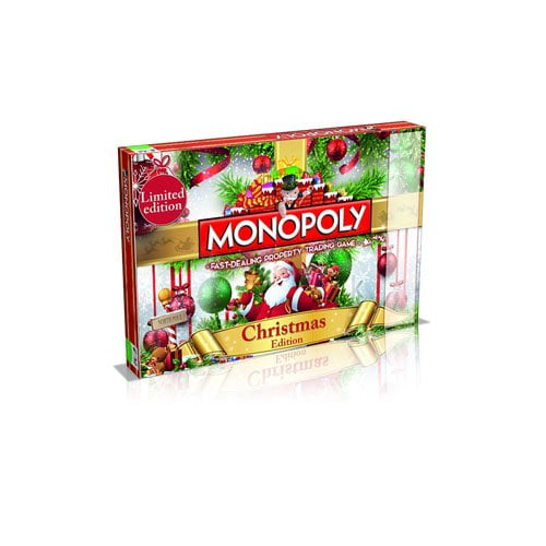 Winning Moves Games Christmas Monopoly Board Game