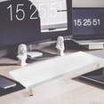 thumbnail image 4 of SEWCHICS simple monitor riser Wooden Computer Monitor Riser Neck Strain Reduction for Office Workers 1Pcs Back to School, 4 of 8