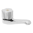 thumbnail image 1 of Dica 4242 Llave de Lavabo Individual Para Lavabo Con Maneral plateado, 1 of 3