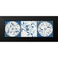 thumbnail image 2 of Isabelle Z 18x9 Black Modern Framed Museum Art Print Titled - Indgio Ceramics II, 2 of 5