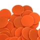 thumbnail image 5 of 100 fichas de colores sólidos para juegos de casino, monedas y accesorios naranja100, 5 of 6