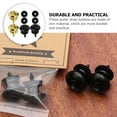 thumbnail image 3 of HONMEET 4Pcs Strap Locks for Electric Acoustic Bass Guitar Iron Material Easy Install, 3 of 8