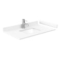 thumbnail image 3 of Janna 36" White Oak Single Vanity & White Cultured Marble Top & Nickel Trim, 3 of 5