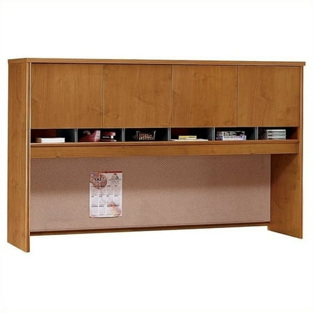 - Scranton & Co 72W 4 Door Hutch in Natural Cherry