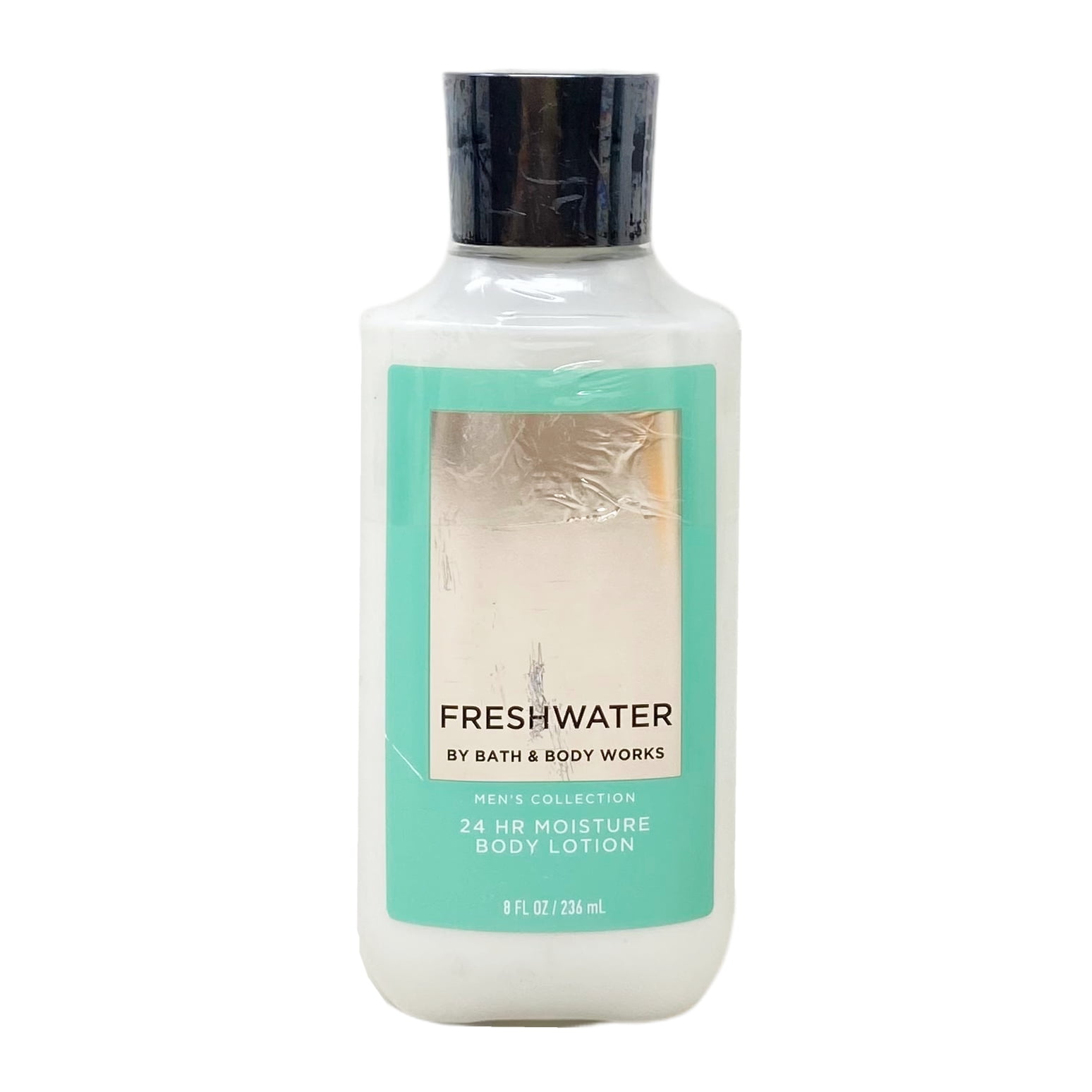 Bath and Body Works Men's Collection FRESHWATER 2 Piece 24 Hour Moisture Body Lotion Set - 8 fl oz / 236 mL each