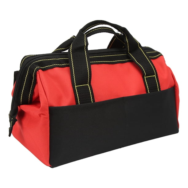 Bolsa de Almacenamiento de Herramientas, Bolsa de Almacenamiento de Herramientas de 13 Pulgadas, Tela Oxford, Bolso Multifuncional de Boca Ancha Ancha para Tida de