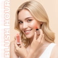 thumbnail image 5 of Profusion Cosmetics Blush Hour Liquid Blush, Soft Matte Finish with Long Wearing Buildable Pigment & Radiant Glow, Vegan & Cruelty-Free, Mai Tai, 0.2 fl oz, 5 of 10