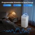 thumbnail image 5 of Akires Portable Air Conditioner 10000 BTU Ashrae, 3-in-1 AC Unit for Room with Remote, 450 Sq.Ft, 24H Timer, Window Kit for Bedroom, 5 of 8