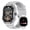 Silvery, variant on 350mAh Battery, Smartwatch, Syncs with Mobile Phone, Supports Wireless Calls, Message Reminders, 100+ Sports Modes, Perfect Gift for Friends