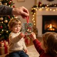 thumbnail image 6 of Christmas Cash Gift Ornament, 3.14" Clear Acrylic Money Holder, Double-Sided Printed Hanging Decor for Xmas Tree, Stocking Stuffer & Holiday Gifting, 6 of 7