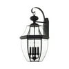 Livex Lighting Monterey Outdoor Wall Lantern in Black