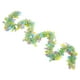 thumbnail image 1 of Wosthever Fondo decorativo de 10 piezas, tiras de colores, fácil de operar, decoración temática de Pascua, fiesta hawaiana Kits de decoración para fiestas, 1 of 6