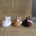 thumbnail image 3 of 4 Pcs Decor Desk Fox Stuffed Animal Plush Arctic Fox Plush Fox Plush Animals Model Plush Decor[hsf], 3 of 3