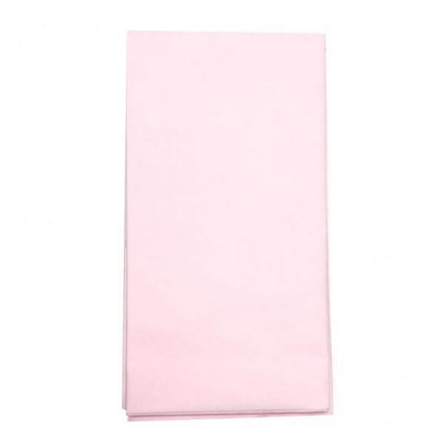 Paquete de 10 piezas de papel de seda 50x50 cm rosa claro Gloria