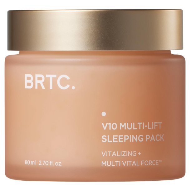 Paquete de dormir BRTC V10 Multi-Lift | Mascarilla de noche para humectante facial Vitalizer | Cuidado de la piel coreano (80 ml 2,70 oz)