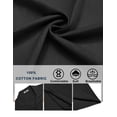 thumbnail image 5 of COOFANDY Men's Cotton Shirts Short Sleeve Button Down Shirts Casual Beach Summer Cuban Collar Shirt, 5 of 6
