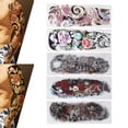 thumbnail image 4 of Adhesivo temporal para Brazo ANGGREK 5 hojas para adultos TQB-049 TQB-050 TQB-061 TQB-062 TQB-063, 4 of 8