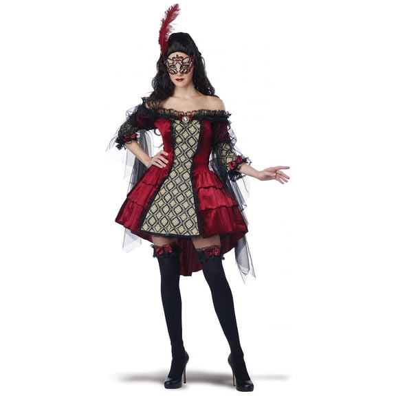 Mysterious Masquerade Adult Costume - Medium