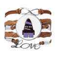 thumbnail image 1 of Universe And Alien Black Monster Bracelet Love Chain Rope Ornament Wristband, 1 of 3