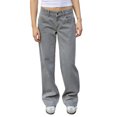 thumbnail image 2 of Joernso Wide Leg Jeans for Women High Waist Stretchy Denim Pants with Pockets Casual Straight Leg Jean Trousers, 2 of 8