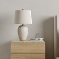 thumbnail image 1 of Tarro rústico de cerámica con pantalla de 58 cm de Lamp Nourison Home, 1 of 7