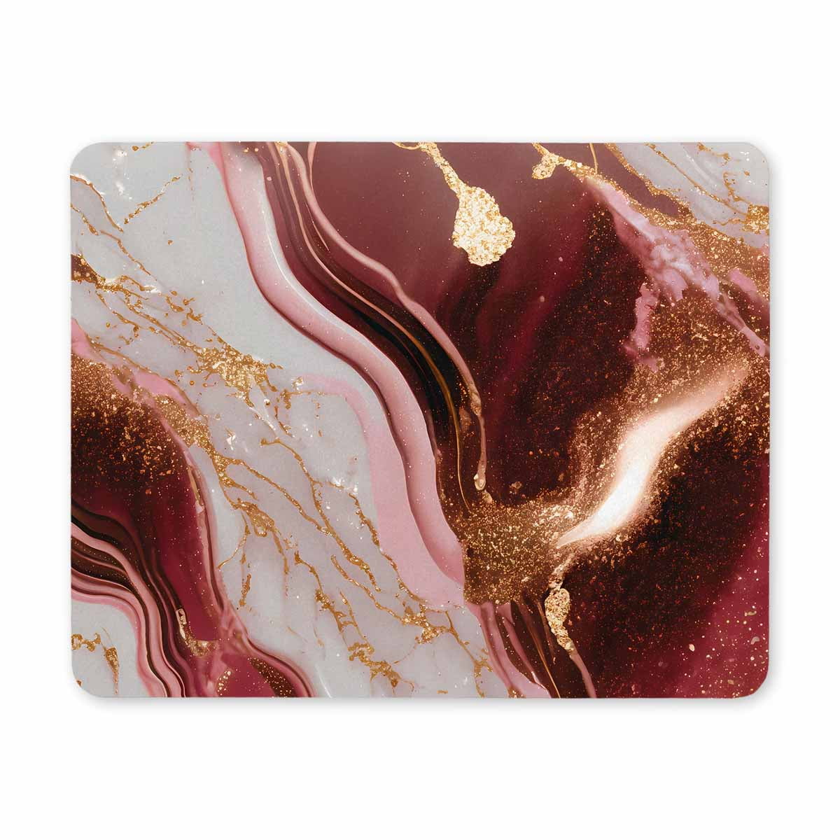 Mouse Pad, Abstract Graphic Design Mouse Pad, Washable Square Cloth