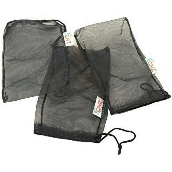 CNZ Universal Media Filter Bag for Aquarium, Ultra Fine 8" x 5.5" 3-Pack