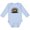 AE-Light Blue, variant on Inktastic Porcupine Boys or Girls Long Sleeve Baby Bodysuit