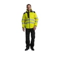 thumbnail image 3 of Portwest T400 Men's PW3 Hi Vis Reflective Waterproof Winter Safety Jacket Yellow/Black, XX-Large, 3 of 6