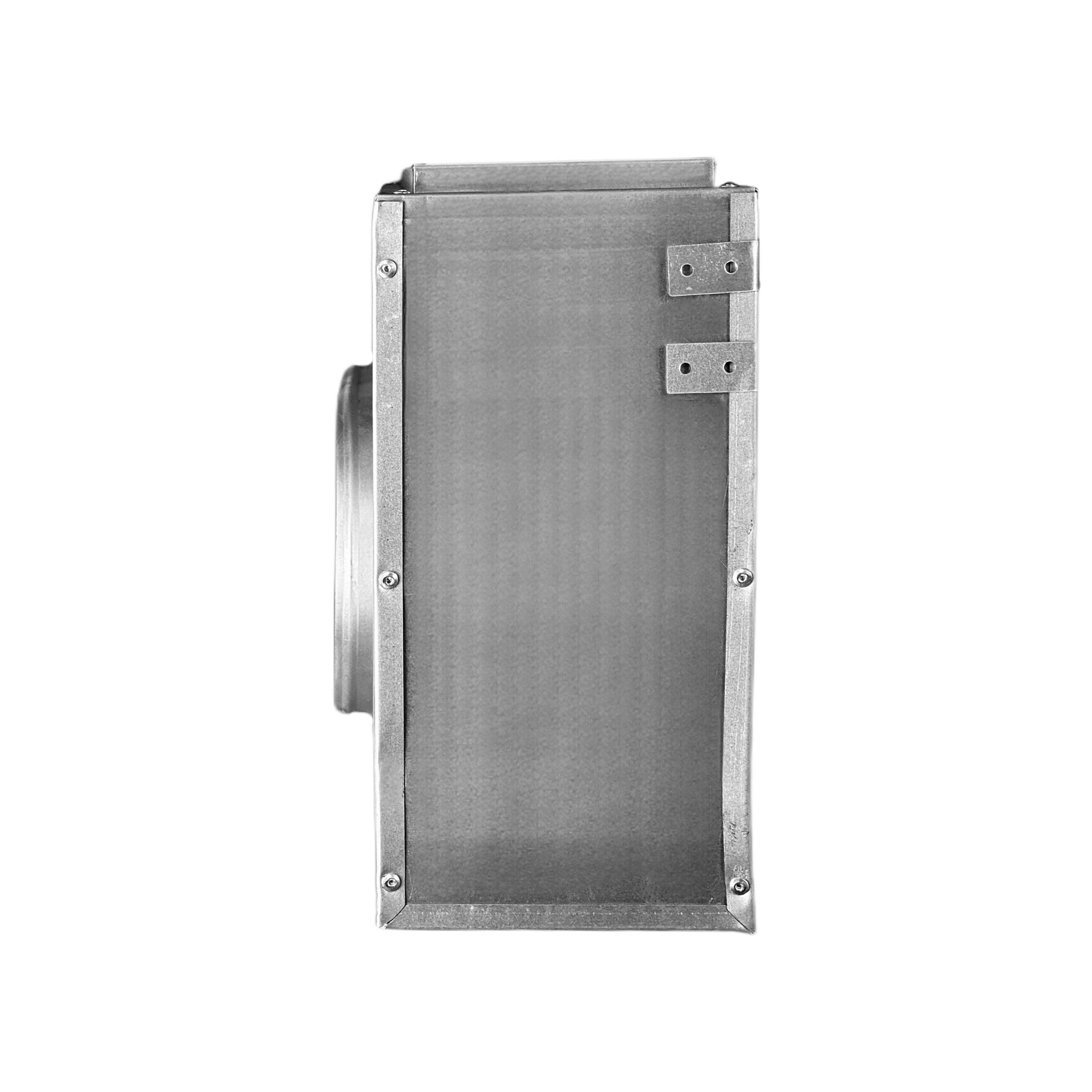 BUILDMART - 36" Plenum Box for [36" Linear Slot Diffuser - 3 Slot - Triple Slot] Premium Insulated Plenum Box for Heating and Cooling