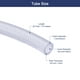 thumbnail image 2 of Tubo de PVC Trenzado Reforzado de 3/4" D.I. X 1" D.E., 25 Pies de Longitud, Manguera Flexible de Tubo de Vinilo Transparente, Tubo de Plástico Flexible de Alta Presión, 2 of 5