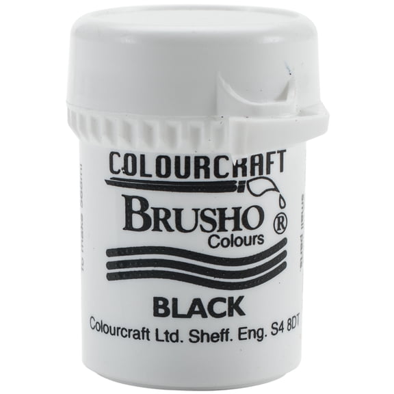 Brusho Crystal Colour 15g-Black