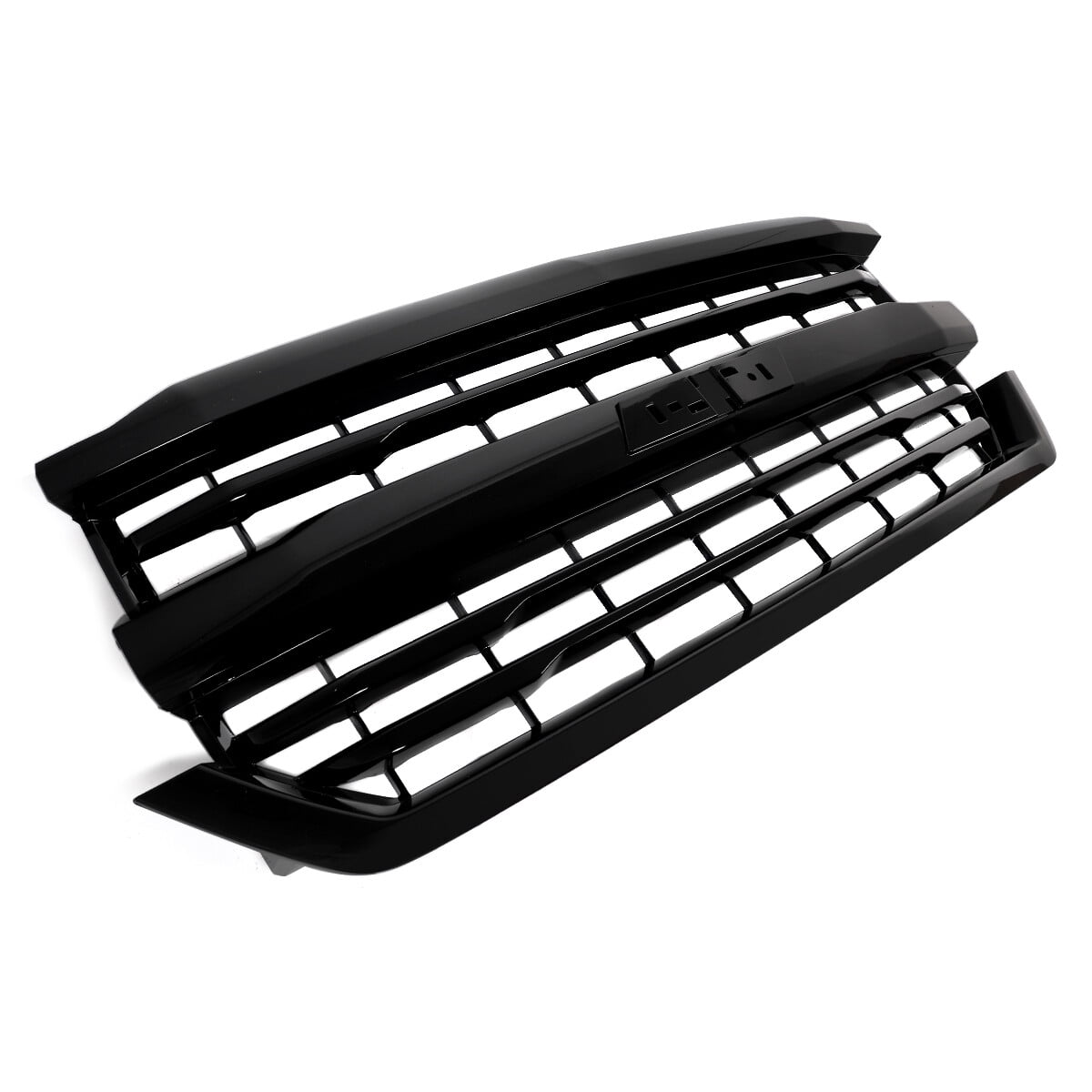 For 2016-2018 Chevrolet Silverado 1500 High Country Style Front Upper Grille Grill Gloss Black