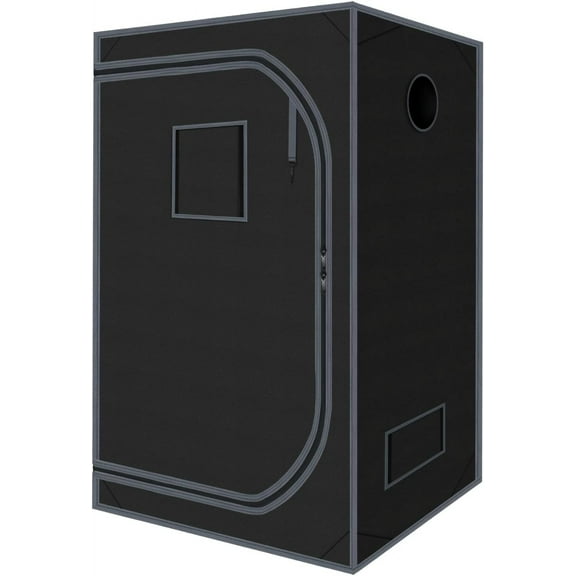 Grow Tent 48"x48"x78" Growing Tents for Indoor Plant 600D Mylar Hydroponic High Reflective Grow Tent for Plant Fruit Flower Veg Growing 4x4