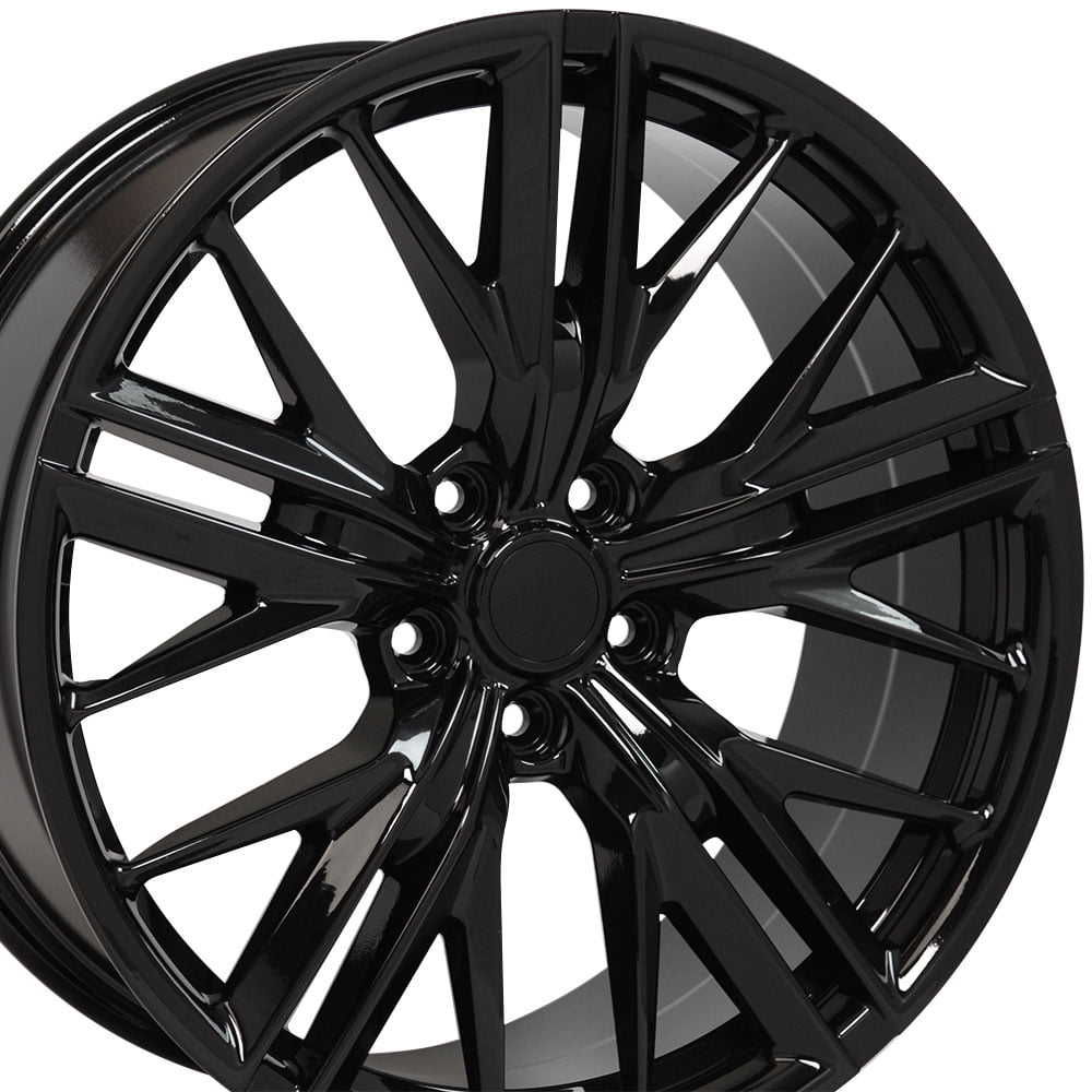 20 Inch Wheel Fits Chevy Camaro ZL1 Style CV25 Gloss Black 20x9.5