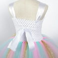 thumbnail image 5 of XBASW Toddler Baby Sequin Tulle Dresses Sleeveless Party Trailing Dress Kids Girls Birthday Princess Gown 1-8T, 5 of 9