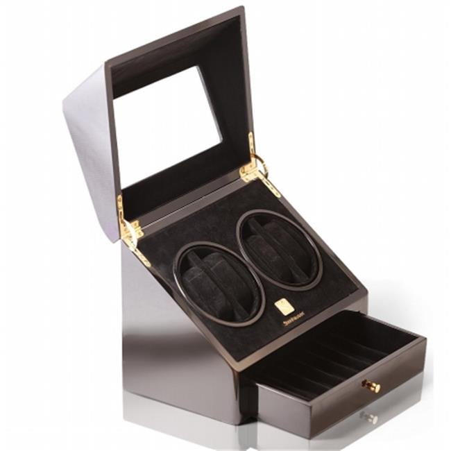 steinhausen single automatic watch winder burlwood steinhausen single automatic watch winder burlwood