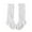 White, variant on FAIWAD Toddler Baby Girls' Knee High Socks Bow-Stitched Knit Tube Long Socks Comfy Warm Stockings