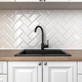 thumbnail image 2 of Décor Boarder Edge Tile Trim White, 1pk, 2 of 2