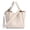 Beige, variant on Genuine Leather Women's Shoulder Handbag Full-Grain Cowhide Basket Purse