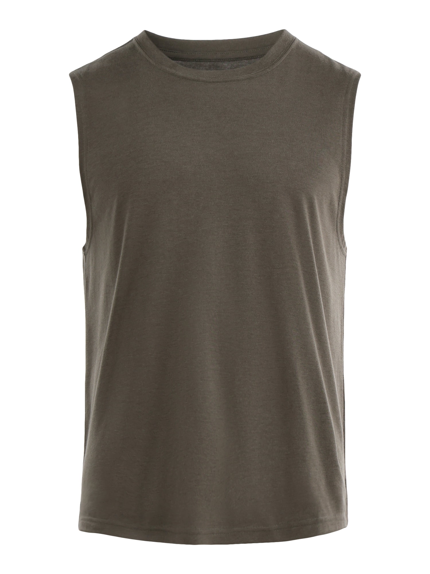 Athletic Works Men's and Men's Big & Tall Tri-Blend Muscle Tee, Sizes XS-4XLT