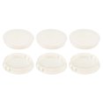 thumbnail image 1 of 2-11/32" Plástico Agujero Tapones, 6uds Empotrado Tipo Panel Redondo Presión Sujetador Ciegos Bloqueo Tapones para Muebles Insertar Extremo Tapas Paneles, Blanco, 1 of 4