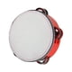 thumbnail image 5 of Pandereta de doble fila, instrumento musical educativo de percusión de madera 6 pulgadas rojo, 5 of 9