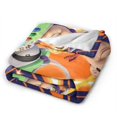 thumbnail image 5 of Manta de microfibra ultra suave ToY StorY con estampado de moda en 3D para todas las estaciones, para sofá, cama, manta cálida, perfecta para niños, adultos, regalo de cumpleaños familiar, 40 x 30, 5 of 5