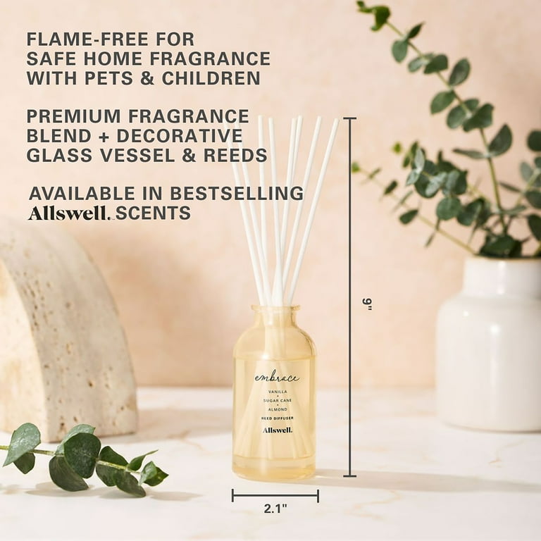 Allswell Embrace (Vanilla + Sugarcane + Almond) Scented Reed